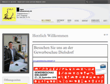 Tablet Screenshot of laegern-bausteine.ch